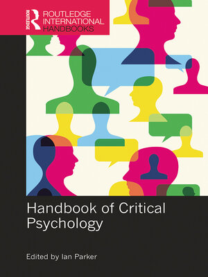cover image of Handbook of Critical Psychology